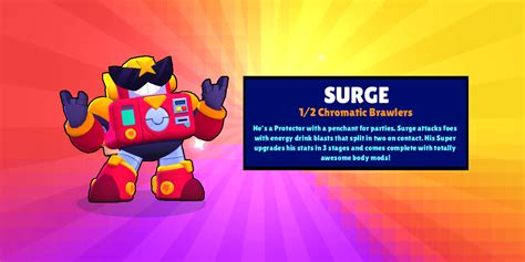 Finally Unlocked Surge R Brawlstars