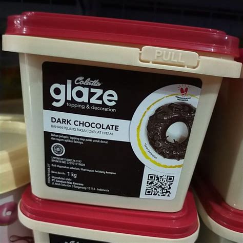 Jual Colatta Glaze Dark All Varian Kg Shopee Indonesia