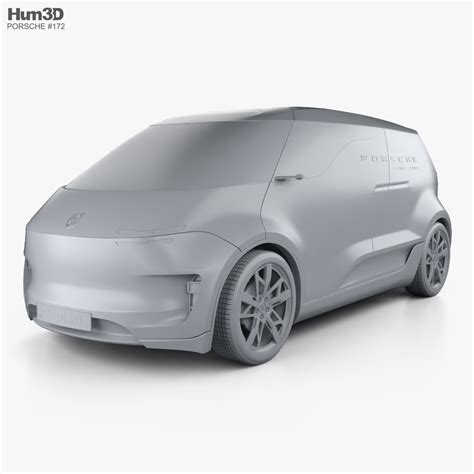 Porsche Vision Renndienst 2019 3D model - Vehicles on Hum3D