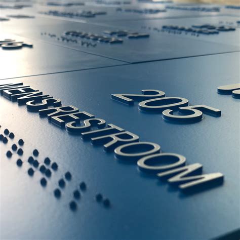 Oem Braille Signs Ada Signs Tactile Signs Manufacturer And Supplier