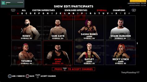 Wwe 2k18 Universe Mode New Draft The Order Youtube