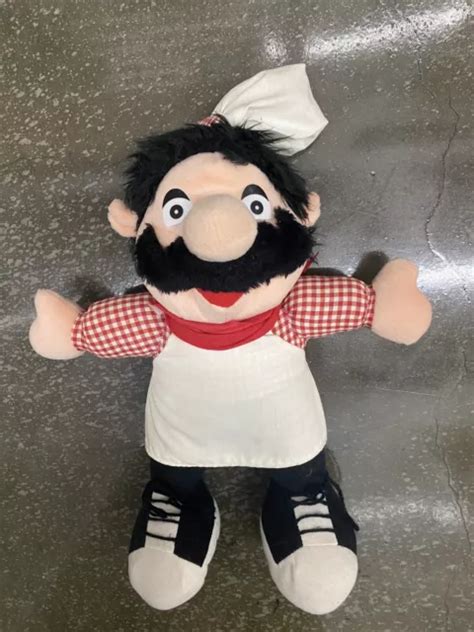 Vintage Chuck E Cheese Showbiz Pizza Time Pasqually The Chef Plush