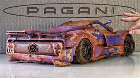 Abandoned Pagani Zonda C S Full Restoration Restoration Hypercar