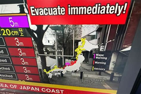 Dampak Gempa Jepang Peringatan Tsunami Di Rusia Korea Utara Dan