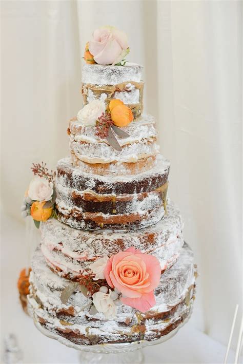 Ideias De Naked Cake Para Decorar Sua Mesa De Casamento Enoivado