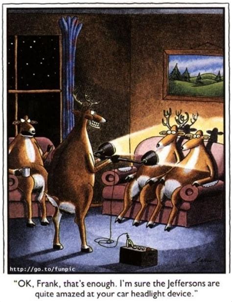 The Far Side Deer Cartoon