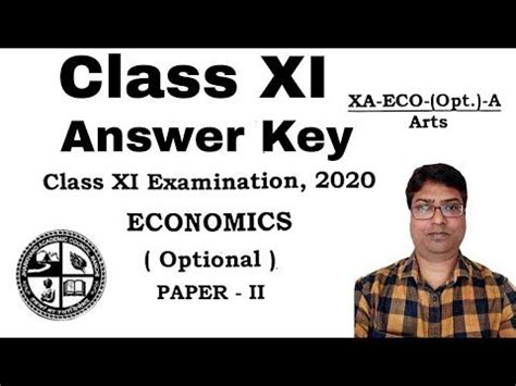 Th Economics Answer Key Jac Class Th Economics Answer Key Jac