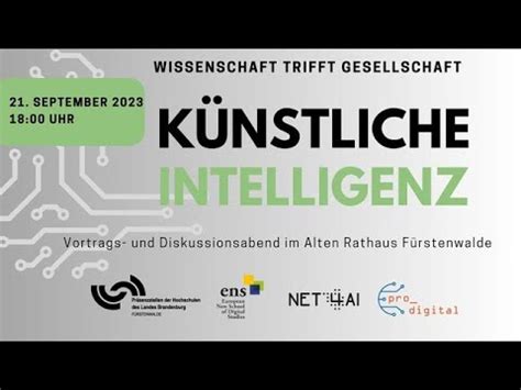 Wissenschaft Trifft Gesellschaft K Nstliche Intelligenz Fluch Oder