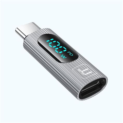 Quentin อะแดปเตอร์ชาร์จ Usb 20 100w Type C อะลูมิเนียมอัลลอย Usb 20