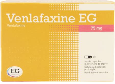 Venlafaxine Eg Mg Caps Verlengde Afgifte Brielfarma