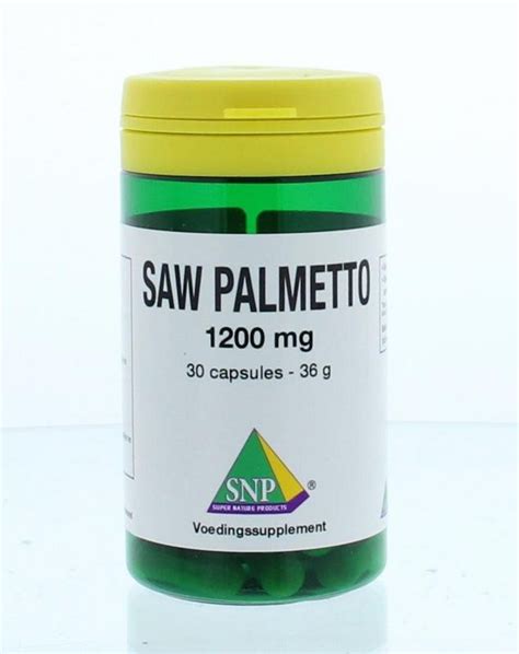 SNP Saw Palmetto 1200 Mg 30 Capsules