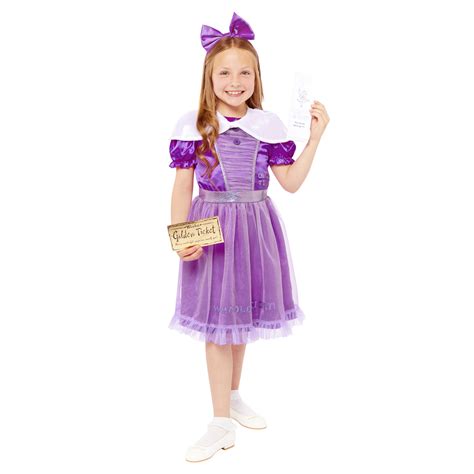 Veruca Salt Costume Age 4 6 Years 1 Pc Amscan International