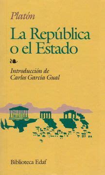 Libro La Rep Blica O El Estado De Platon Buscalibre