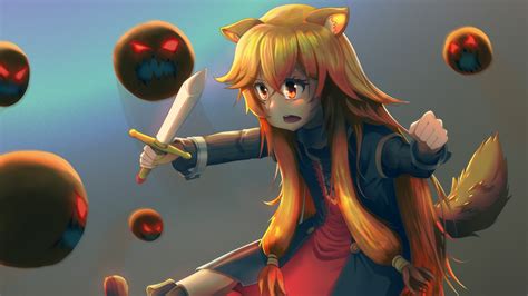 Raphtalia De El Ascenso Del Heroe Del Escudo Anime Fondo De Pantalla