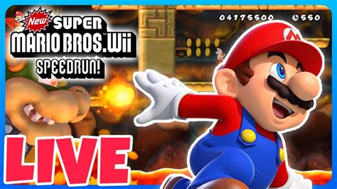 New Super Mario Bros Wii Speedrun Attempts Any Pb Youtube