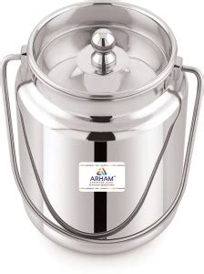 Arham Stainless Steel Steel Milk Container Ml Price In India