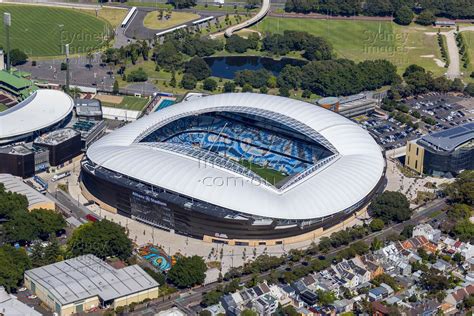 Aerial Stock Image Allianz Stadium Moore Park