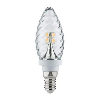 10 X Paulmann LED Leuchtmittel Kerze Gedreht 2 5W Fast 25W E14 Klar W