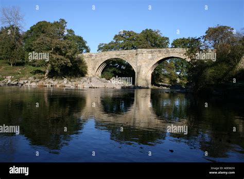 Devil S Bridge Kirkby Lonsdale Cumbria England Stock Photo Alamy