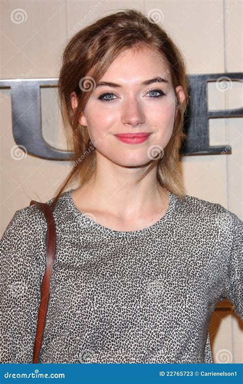 Imogen Poots Foto De Stock Editorial Imagem De Anjo 22765723