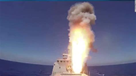 Russian Cruise Missiles Target Isis In Syria Cnn Video