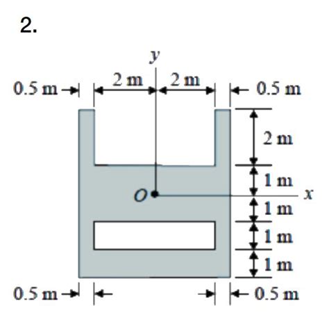 Solved Locate The Centroid Of The Shaded Area Shown In The