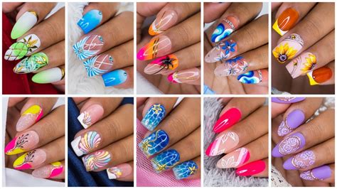 20 Best Summer Nails Art Inspiration 2023Relaxing Nail Art