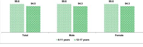 School Attendance By Age And Sex Download Scientific Diagram