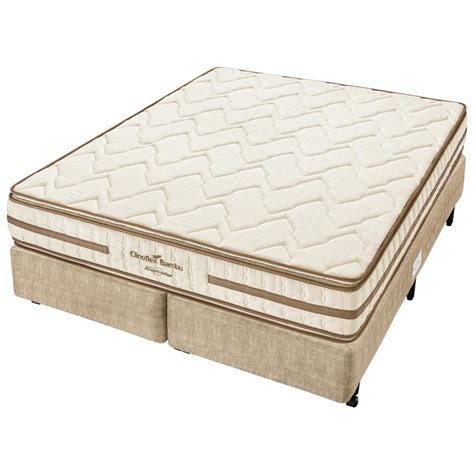 Cama Box King Espuma D Americanflex Clinoflex Bambu X Colombo