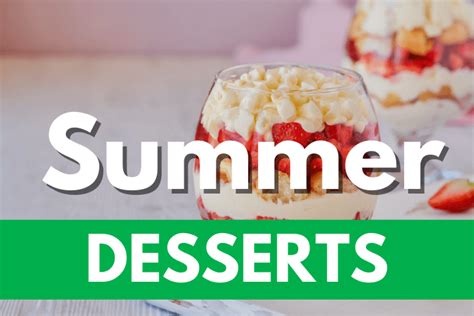 25 Best Summer Desserts