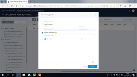 Bim 360 Docs How To Assign Documents Drawings And Models To Sets Youtube