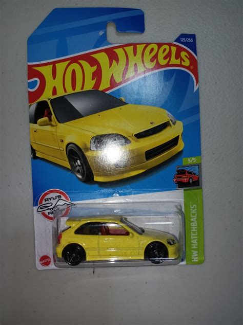 Hot Wheels Honda Civic Type R Hobbies Toys Toys Games On Carousell