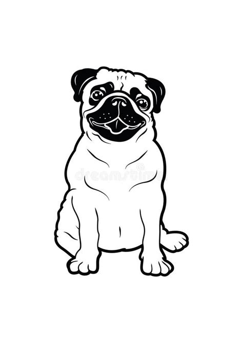 Pug Drawing Stock Illustrations – 9,397 Pug Drawing Stock Illustrations, Vectors & Clipart ...