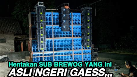 ON THE ROAD SAHUR 12 SUB BREWOG AUDIOPAKAI LINE ARRAY BARU YouTube