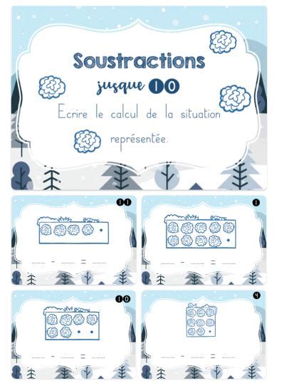 Le Sens De La Soustraction Jusque En Soustraction Calcul