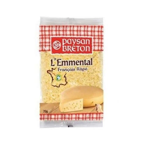 Jual PAYSAN BRETON EMMENTAL SHREDDED 70 G Di Seller Farmers Market