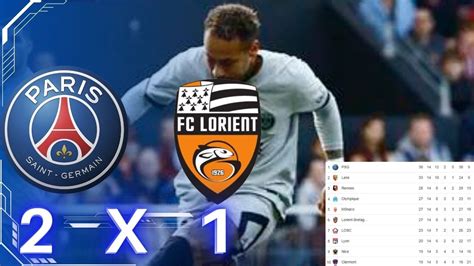 Le Psg A Battu Lorient Et Maintient Une S Quence Sans D Faite En