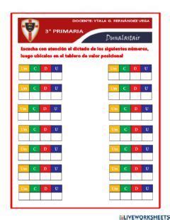 Ejercicios Con N Meros De Cifras Idioma Espa Ol O Castellano Curso