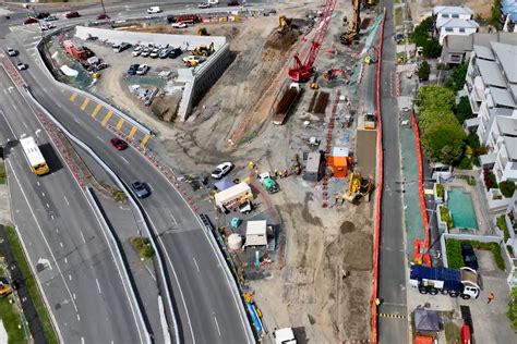 Long Awaited Indooroopilly Roundabout Removal Begins To Take Shape