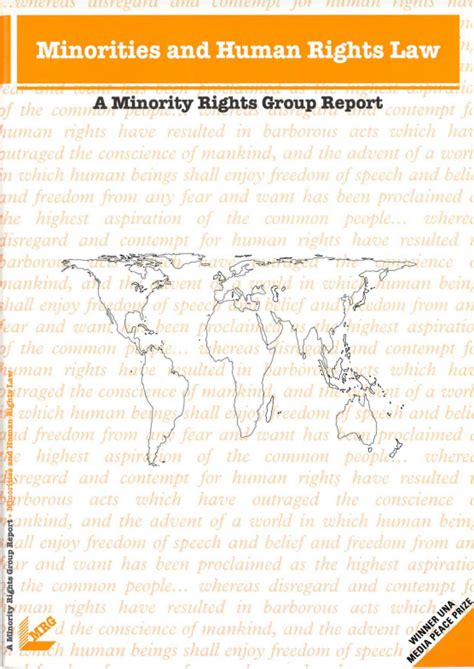 Minorities And Human Rights Law Minority Rights Group