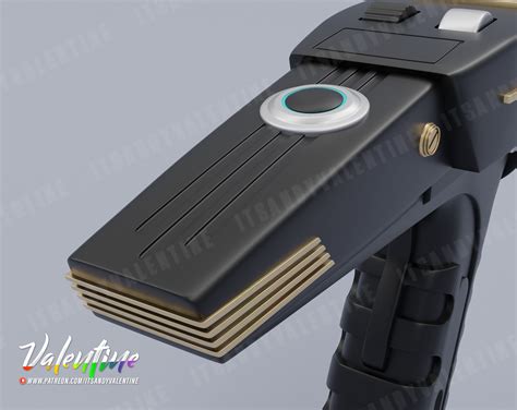 file starfleet hand phaser star trek discovery  printing model