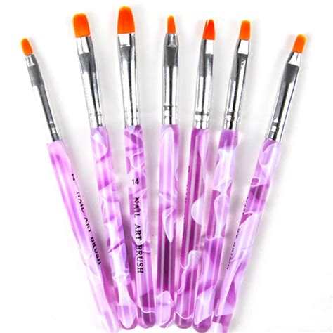 Pcs Set Painting Brushes Polymer Clay Tools Brush For Manicure