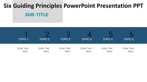 Six Guiding Principles Powerpoint Presentation Ppt Pptuniverse