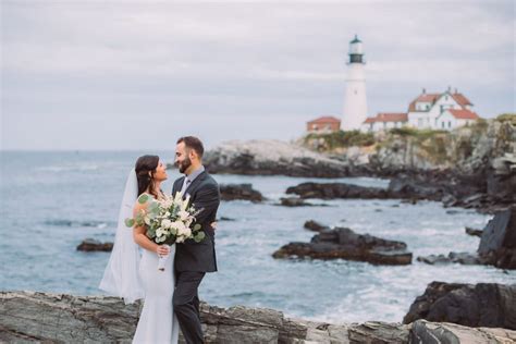 Maine Lighthouse Elopement Bridget Stephenson Photography