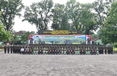 102 Siswa Secaba Di Rindam Brawijaya Resmi Dilantik Jadi Prajurit Tni