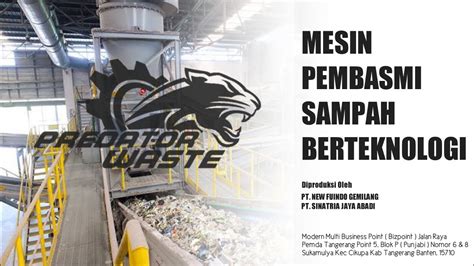 Mesin Pemusnah Sampah Berteknologi Double Reaktor Berikut Cara