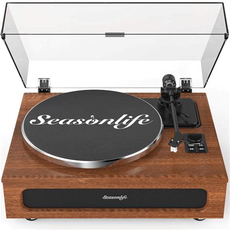 Record Player All-in-One High Fidelity Turntable for Vinyl Records with ...