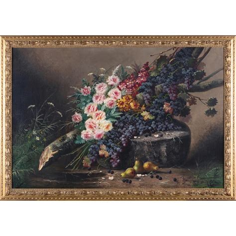 Bid Now Max Albert Carlier Still Life With Flower March