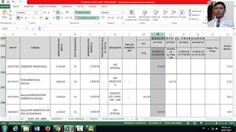 Como Calcular El Afp De Un Trabajador Youtube