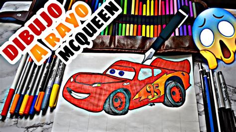 Como Dibujar A Rayo Mcqueen F Cil Lightning Mcqueen Youtube